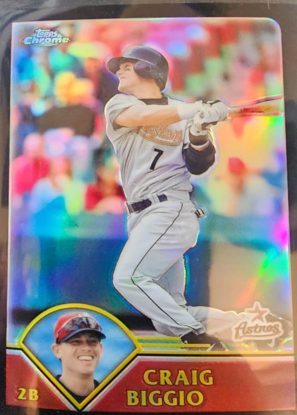 Craig Biggio [Black Refractor] #46