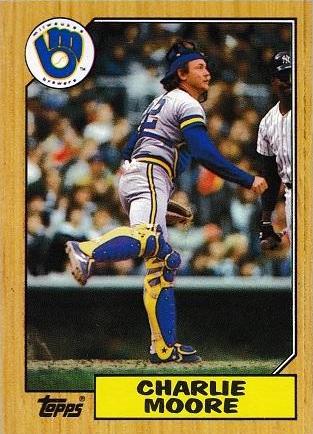 Charlie Moore #676 Baseball Cards 1987 Topps