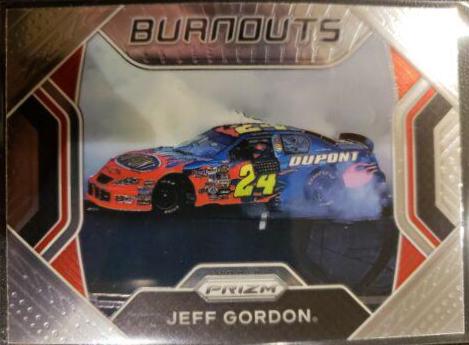 Jeff Gordon #B9 Racing Cards 2021 Panini Prizm Burnouts