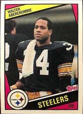Walter Abercrombie #160 Football Cards 1984 Topps