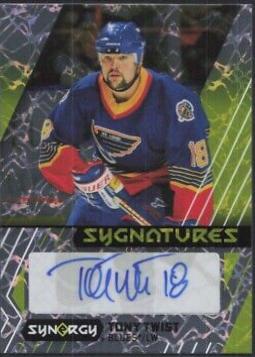 Tony Twist #S-TT Hockey Cards 2024 Upper Deck Synergy Sygnature