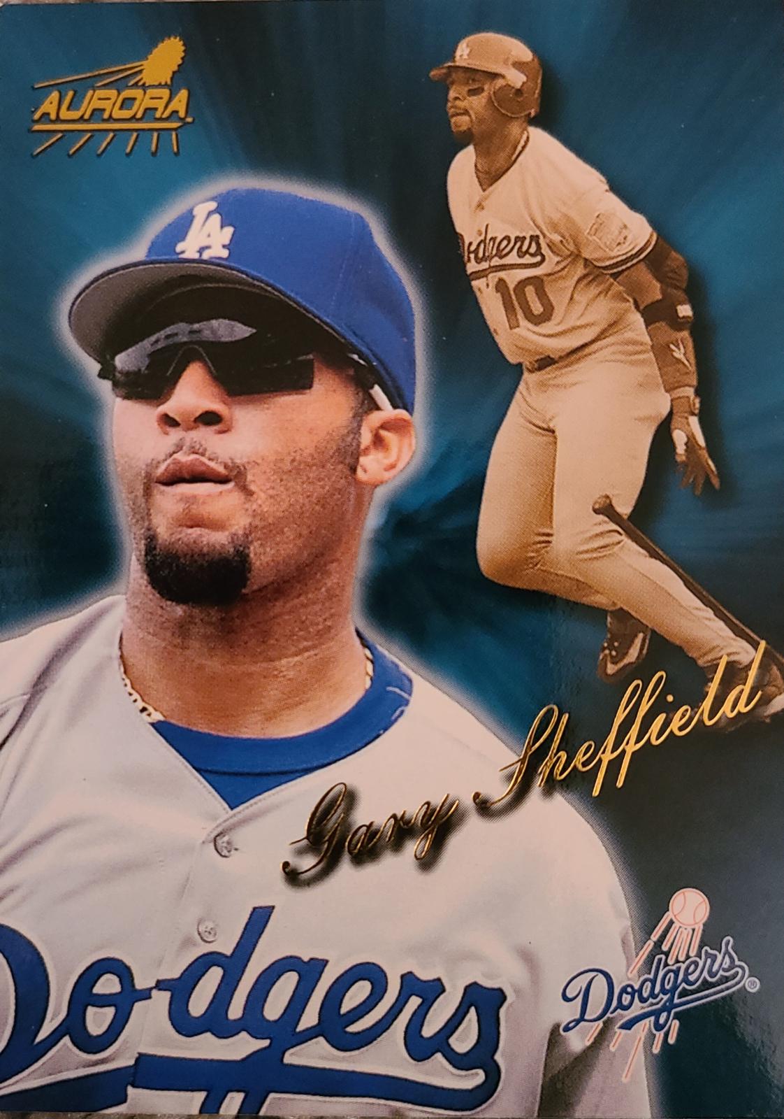 Gary Sheffield #96 Baseball Cards 1999 Pacific Aurora