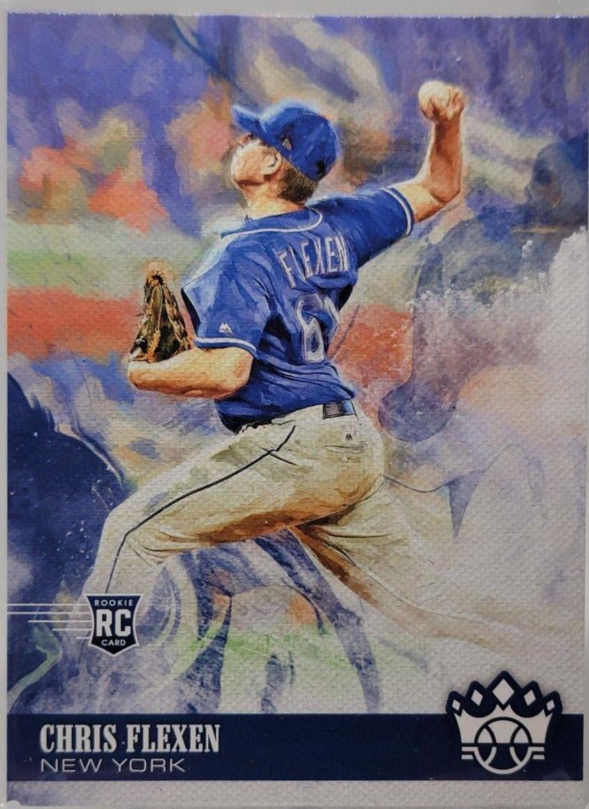 Chris Flexen #96 Baseball Cards 2018 Panini Diamond Kings