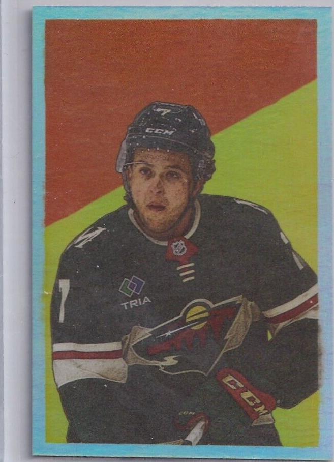 Brock Faber #R-72 Hockey Cards 2023 Parkhurst Champions Retros Autograph