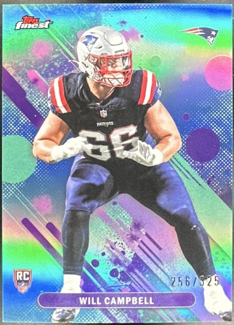 Will Campbell [Sky Blue Refractor] #35