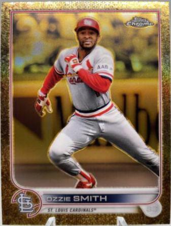 Ozzie Smith #7 Baseball Cards 2022 Topps Gilded Collection