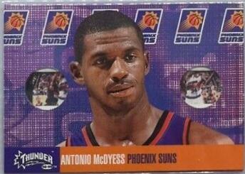 Antonio McDyess #11 Basketball Cards 1998 Skybox Thunder Flight School