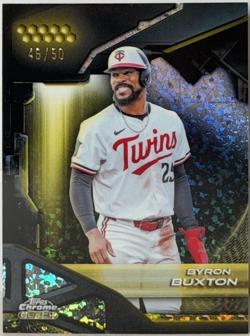 Byron Buxton [Gold Mini-Diamond Refractor] #109