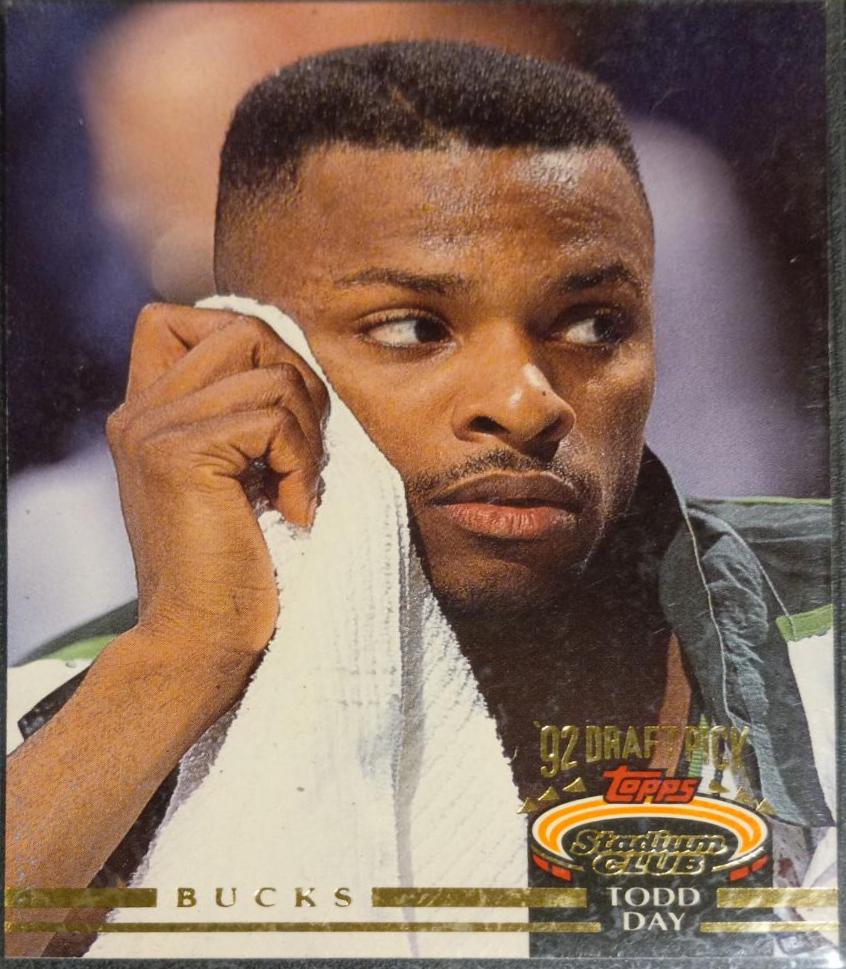 Todd Day #263 Basketball Cards 1992 Stadium Club