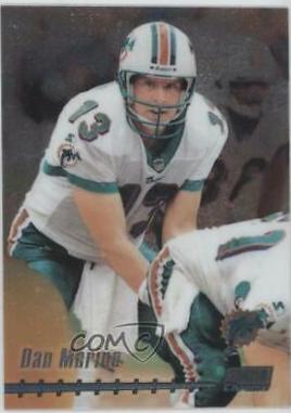 Dan Marino #1 Football Cards 1999 Stadium Club Chrome