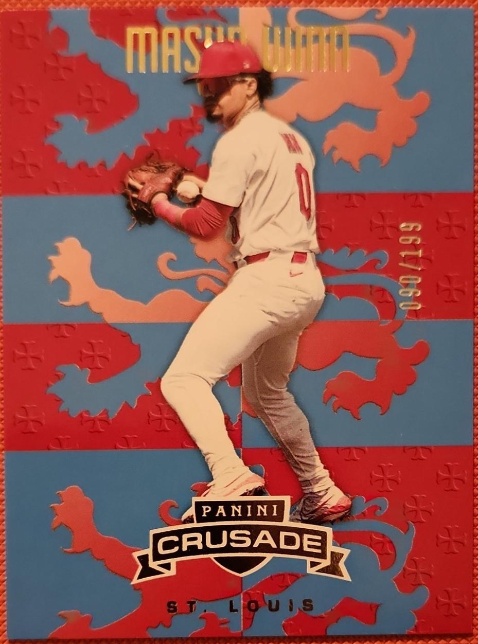 Masyn Winn #117 2025 Panini Crusade Baseball
