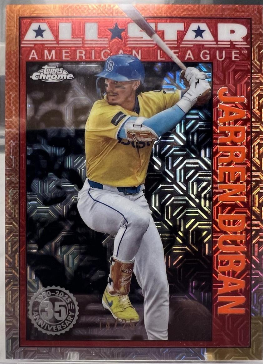 Jarren Duran [Orange] #90ASR-JD Prices | 2025 Topps 1990 All-Star