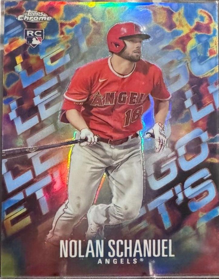 Nolan Schanuel #LGC-24 Baseball Cards 2024 Topps Finest Let’s Go