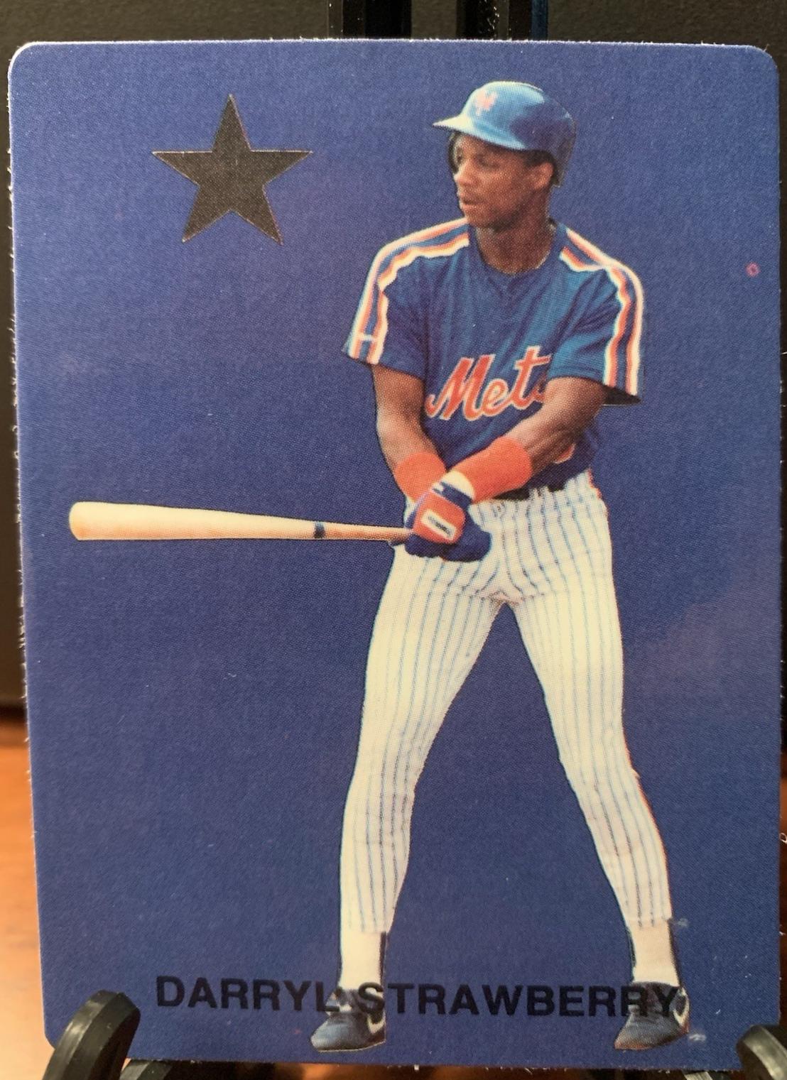 Darryl Strawberry #9 1989 Major League Superstars Baseball
