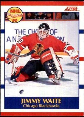 Jimmy Waite #407 Hockey Cards 1990 Score Canadian