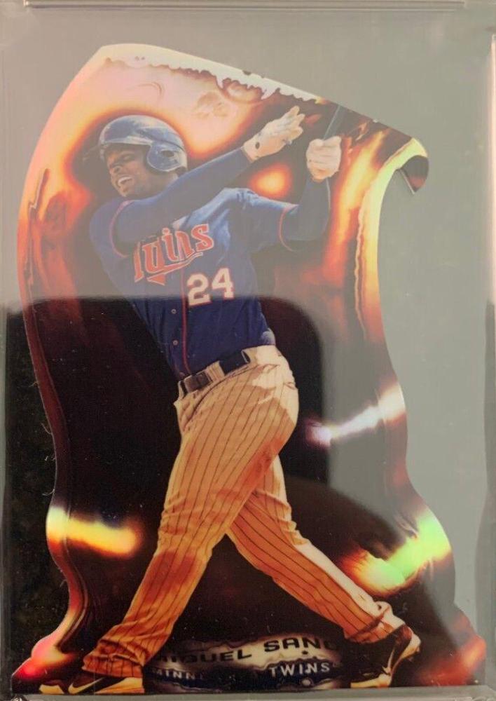 Miguel Sano #MS Baseball Cards 2014 Bowman Chrome Fire Die Cut Refractors