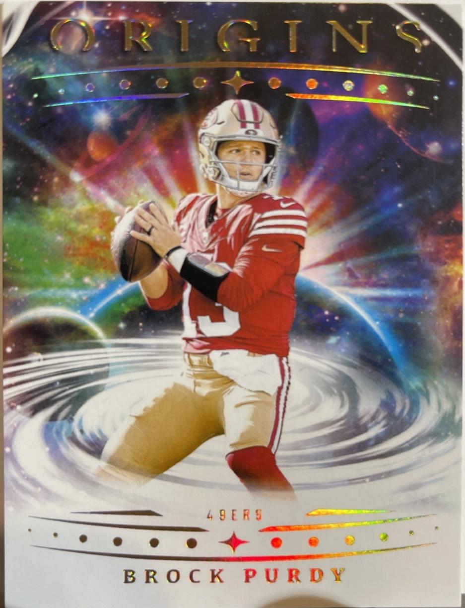 Carte Brock Purdy 2023 Panini Plaques & Patchs - Patch Trio 10/10 San Francisco 49ers