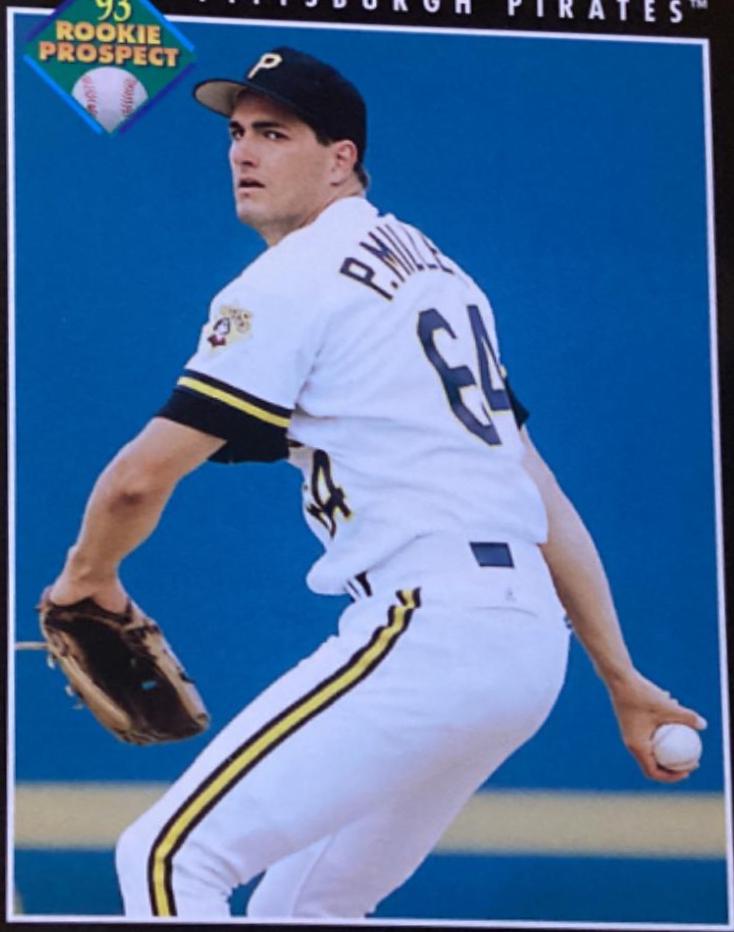 Paul Miller #258 Baseball Cards 1993 Pinnacle
