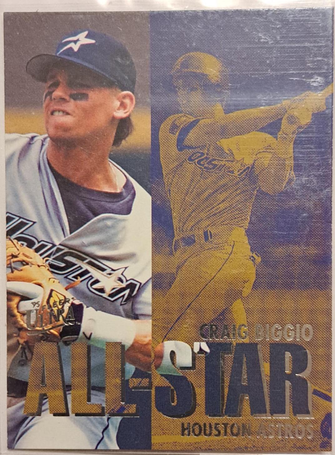 Craig Biggio #3 Baseball Cards 1995 Ultra All Stars