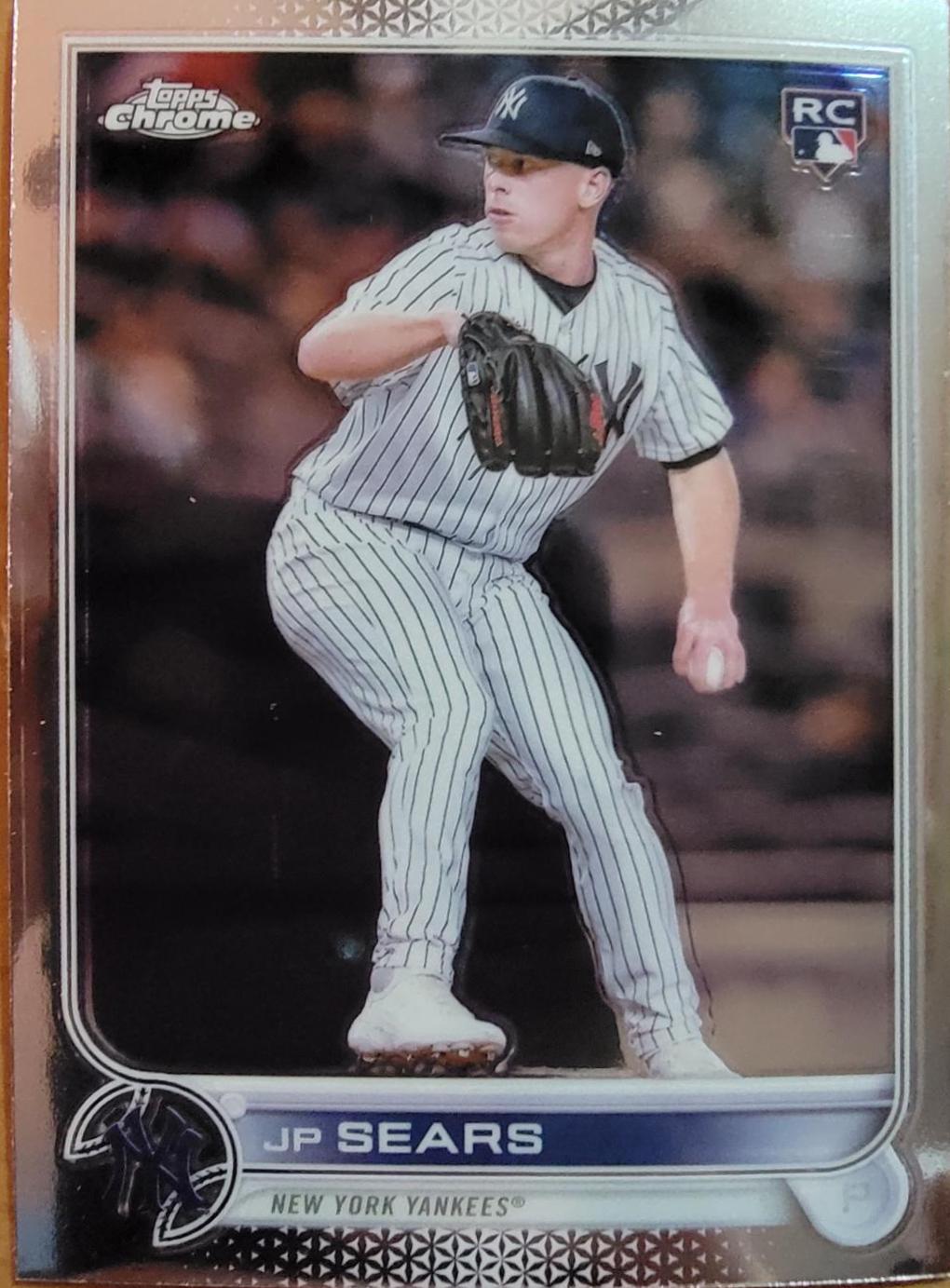JP Sears #USC110 Baseball Cards 2022 Topps Chrome Update