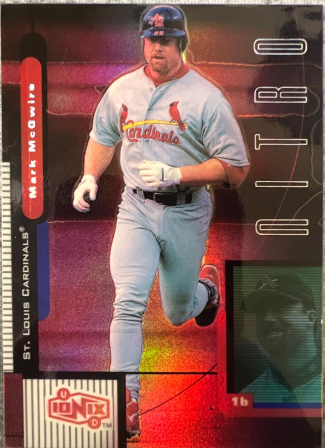 Mark McGwire #N9 Baseball Cards 1999 Upper Deck Ionix Nitro