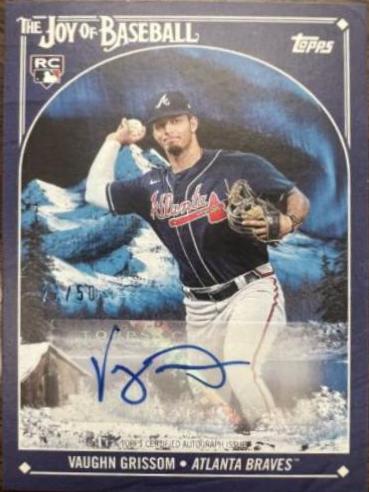 Vaughn Grissom [Autograph Prussian Blue] #76