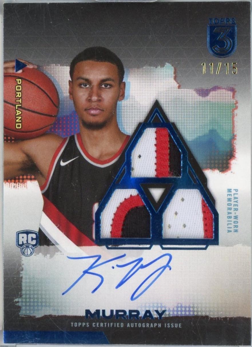 Kris Murray #118 2023 Topps Three Basketball