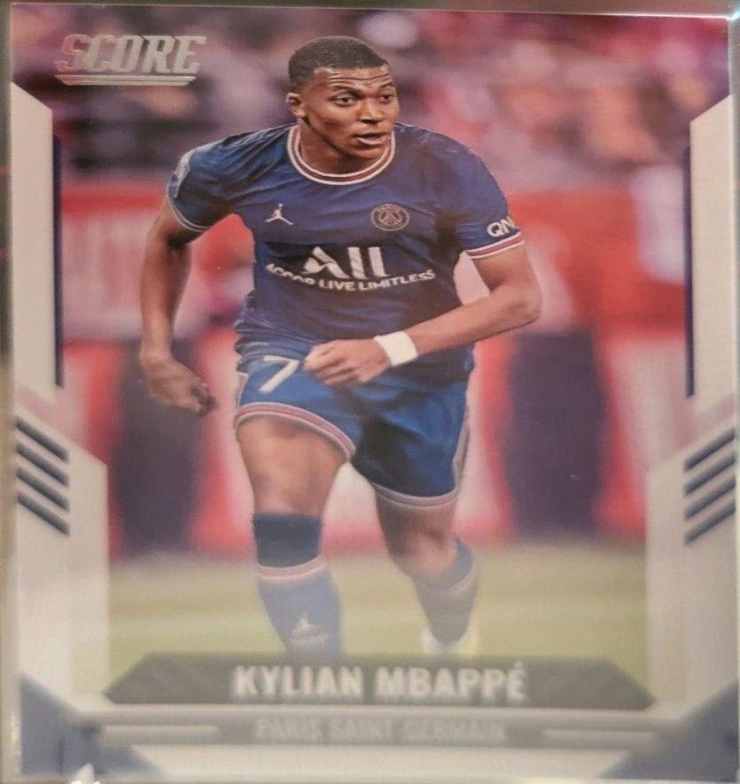 Kylian Mbappe #157 Soccer Cards 2021 Panini Score FIFA