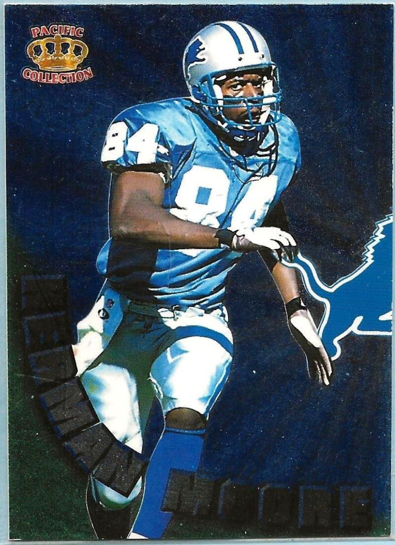 Herman Moore #DD-9 Football Cards 1996 Pacific Dynagon Dynamic Duos