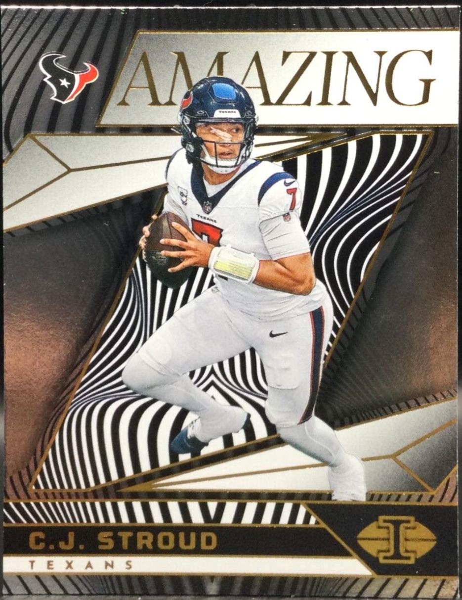 C.J. Stroud #25 Football Cards 2024 Panini Illusions Amazing