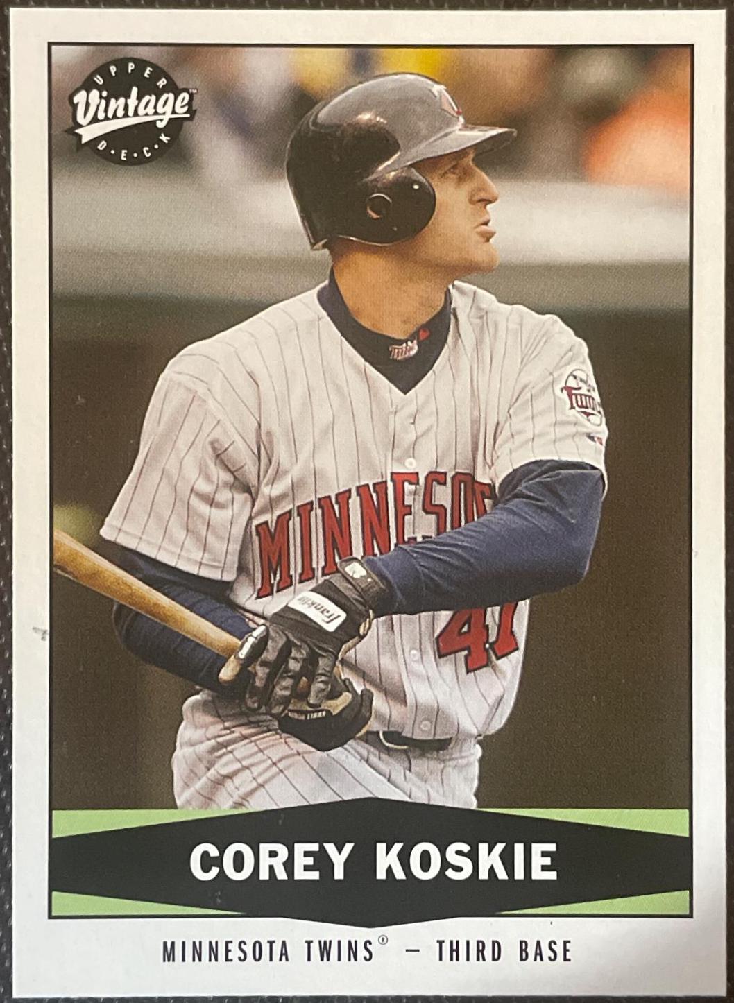 Corey Koskie #65 Baseball Cards 2004 Upper Deck Vintage