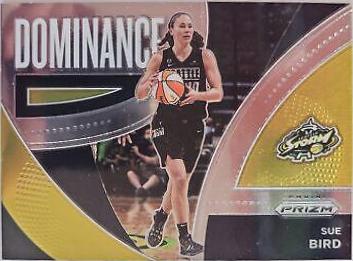 Sue Bird #5 Basketball Cards 2022 Panini Prizm WNBA Dominance