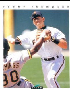 Robby Thompson #90 Baseball Cards 1997 Score