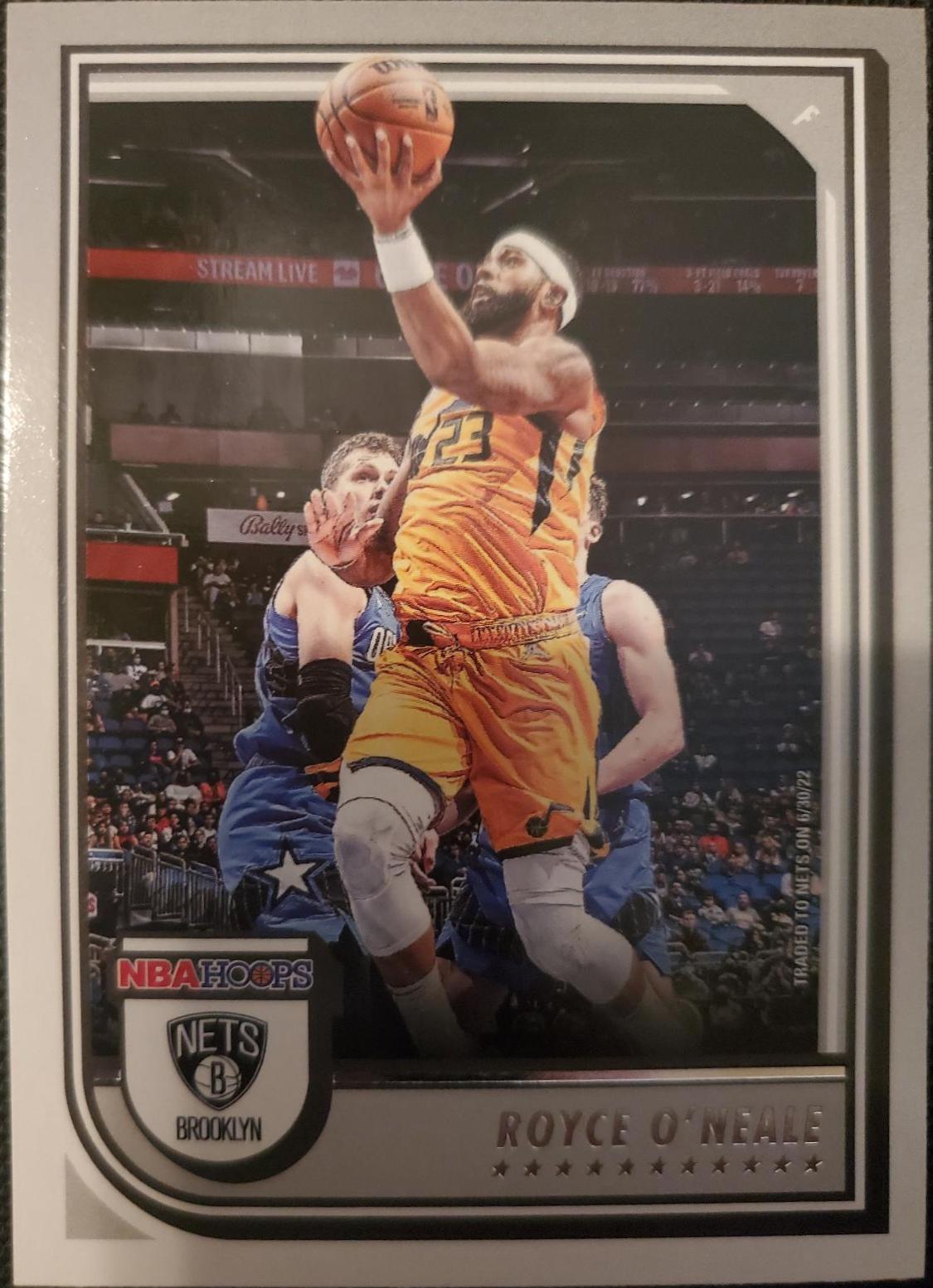 Royce O'Neale #221 Basketball Cards 2022 Panini Hoops