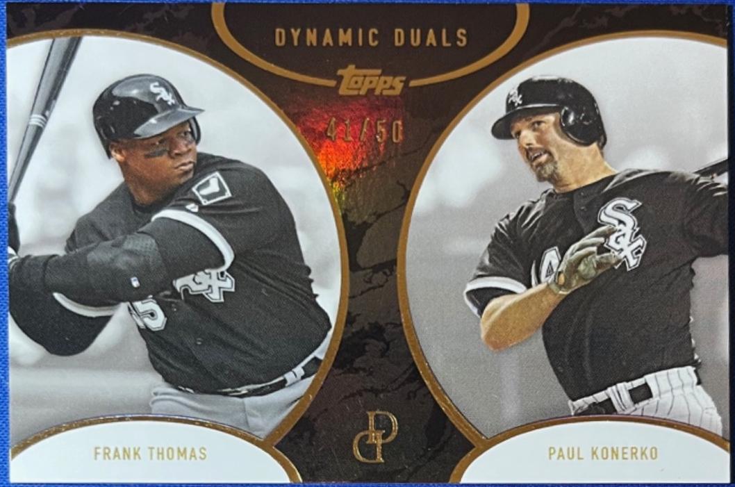 Frank Thomas / Paul Konerko [Black] #13