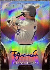 Ryan McMahon [Ruby Refractor] #BSAP-RMM Baseball Cards 2013 Bowman Sterling Autograph Prospects Prices