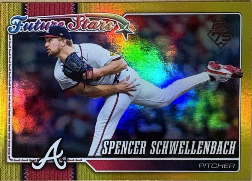 Spencer Schwellenbach [Yellow Rainbow] #306 Prices | 2026 Topps
