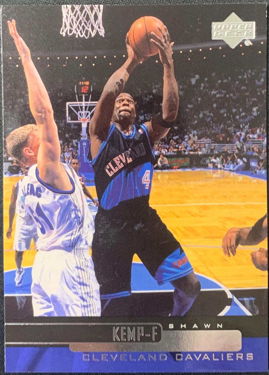 Shawn Kemp #21 Basketball Cards 1999 Upper Deck