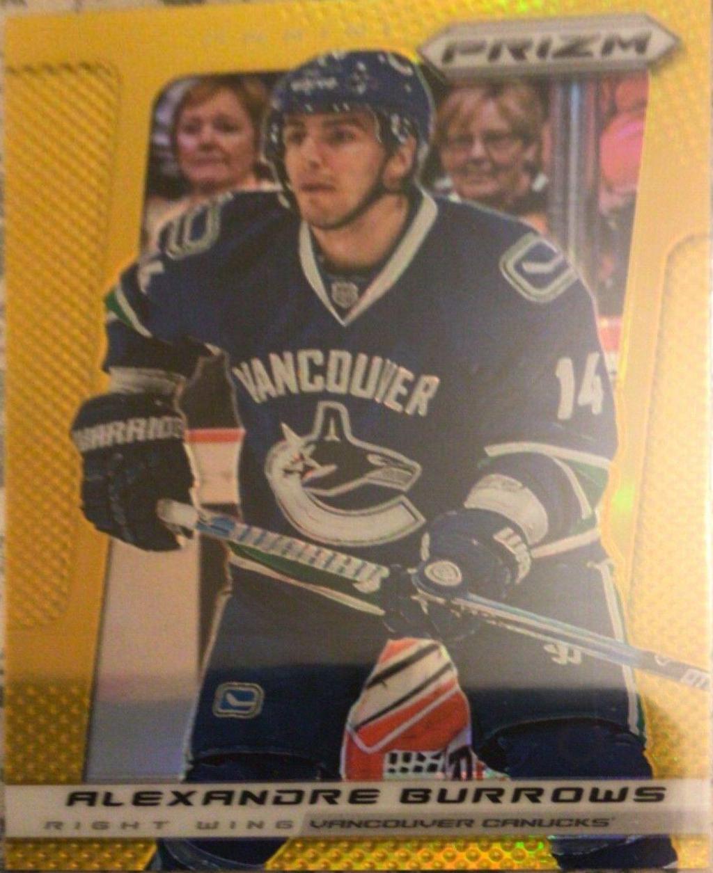 Alexandre Burrows #189 Hockey Cards 2013 Panini Prizm