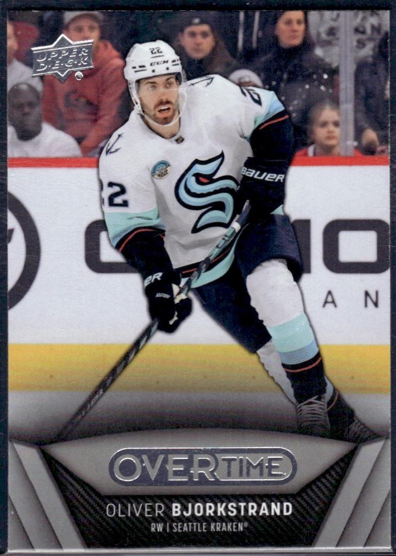 Oliver Bjorkstrand #72 2024 Upper Deck Overtime Hockey