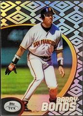 Barry Bonds [Pattern 81] #3 Baseball Cards 1998 Topps Tek Prices