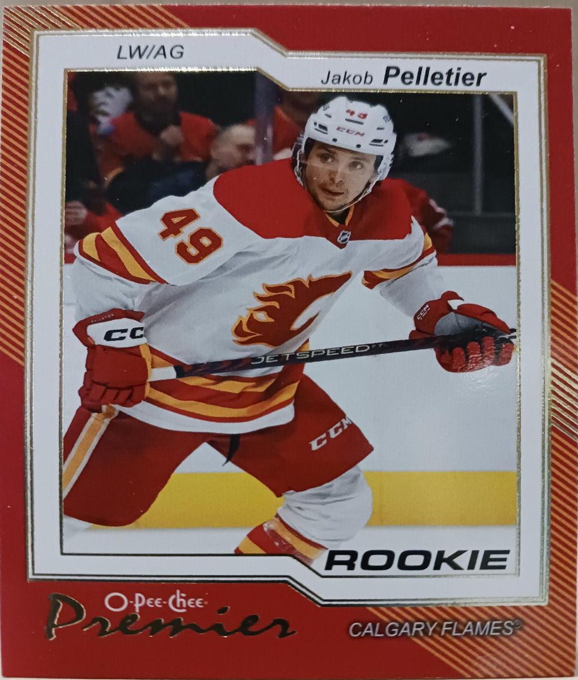 Jakob Pelletier #P-79 2023-24 O-Pee-Chee Hockey O-Pee-Chee Premier