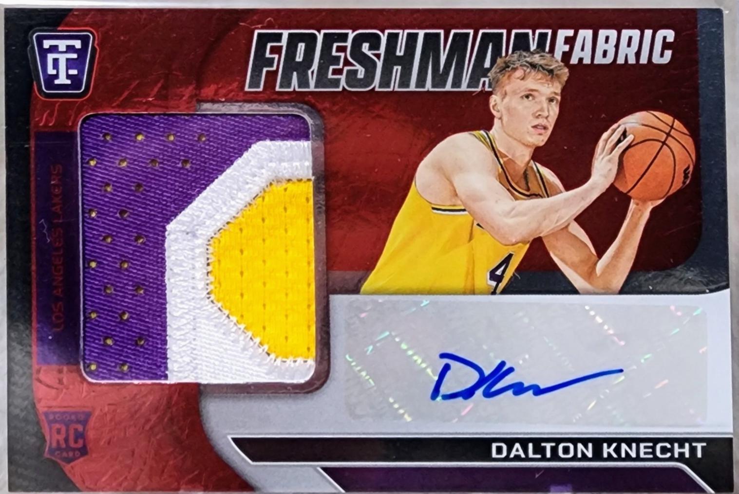 Dalton Knecht [Mirror Red] #FFS-DAL