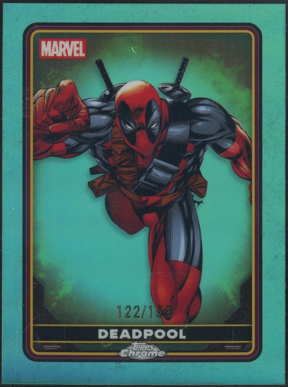 Deadpool [Aqua Refractor] #1