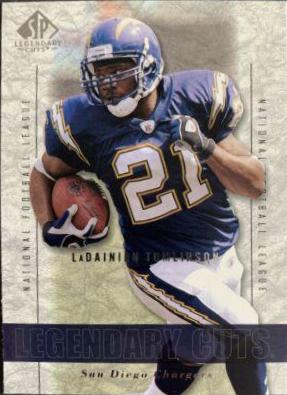 LaDainian Tomlinson #44 Football Cards 2002 SP Legendary Cuts