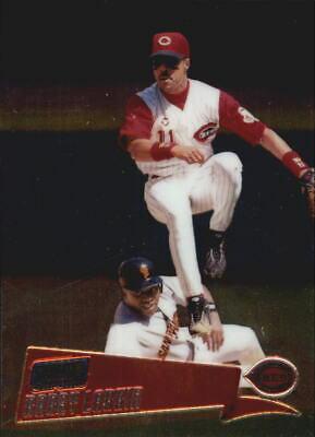 Barry Larkin #30 Baseball Cards 2000 Stadium Club Chrome