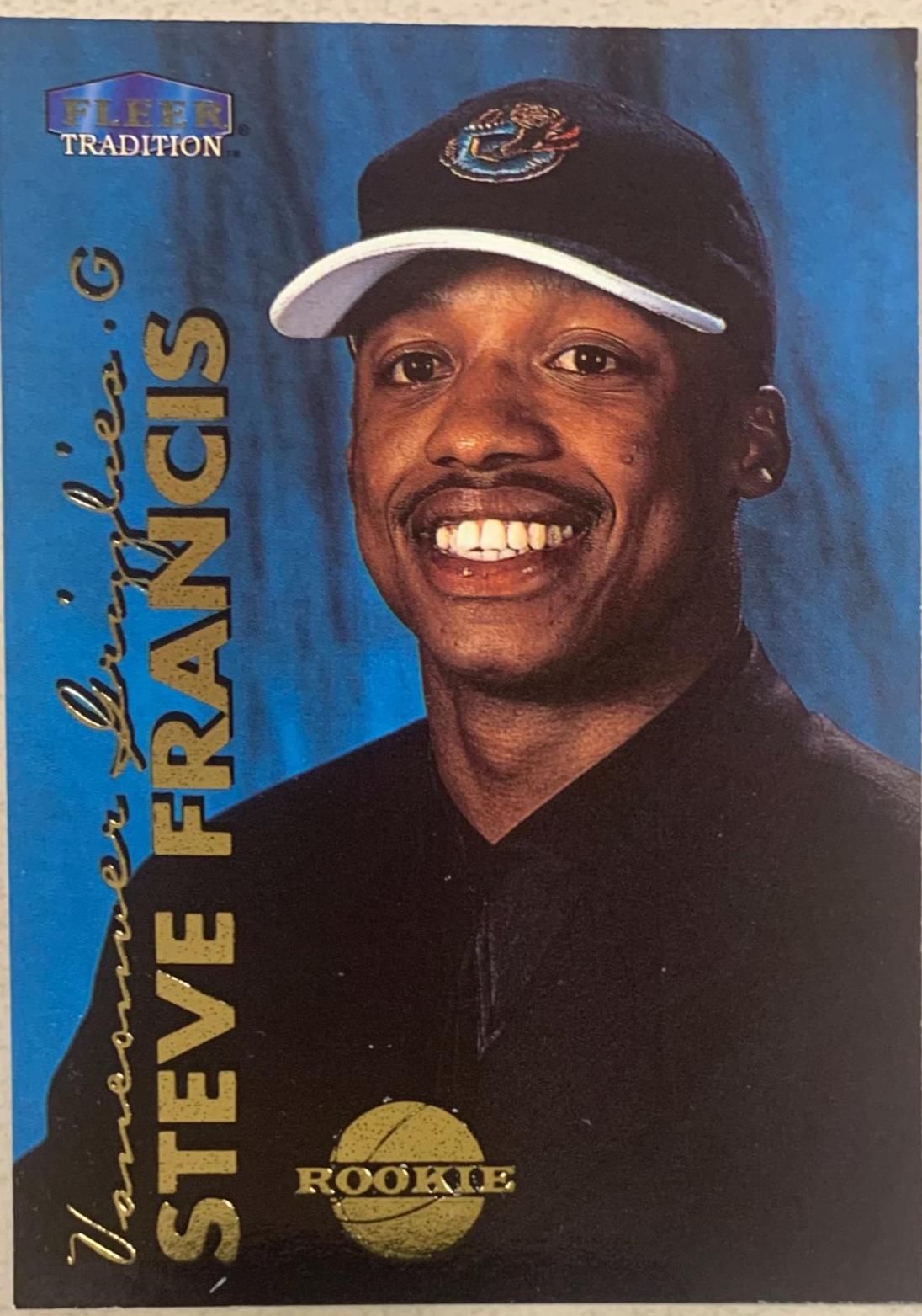 Steve Francis #211 Basketball Cards 1999 Fleer Tradition