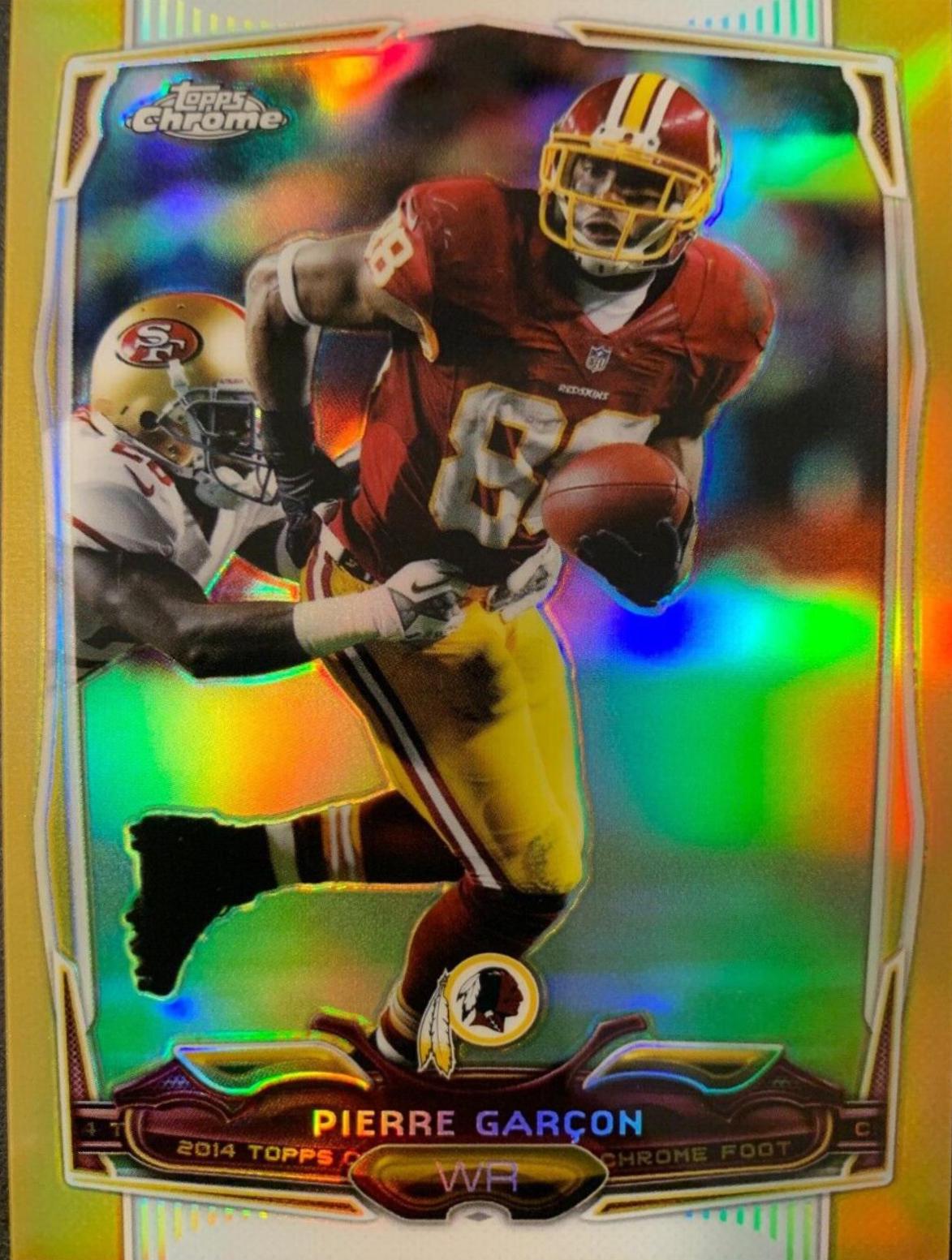 Pierre Garcon [Gold Refractor] #18
