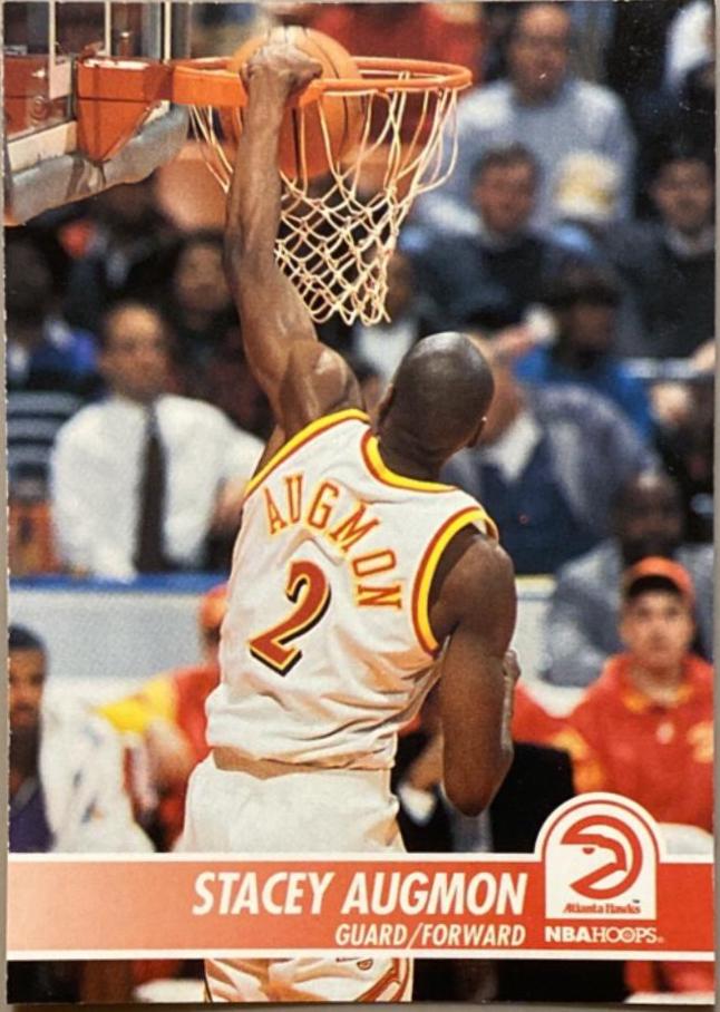 Stacey Augmon #1 Basketball Cards 1994 Hoops