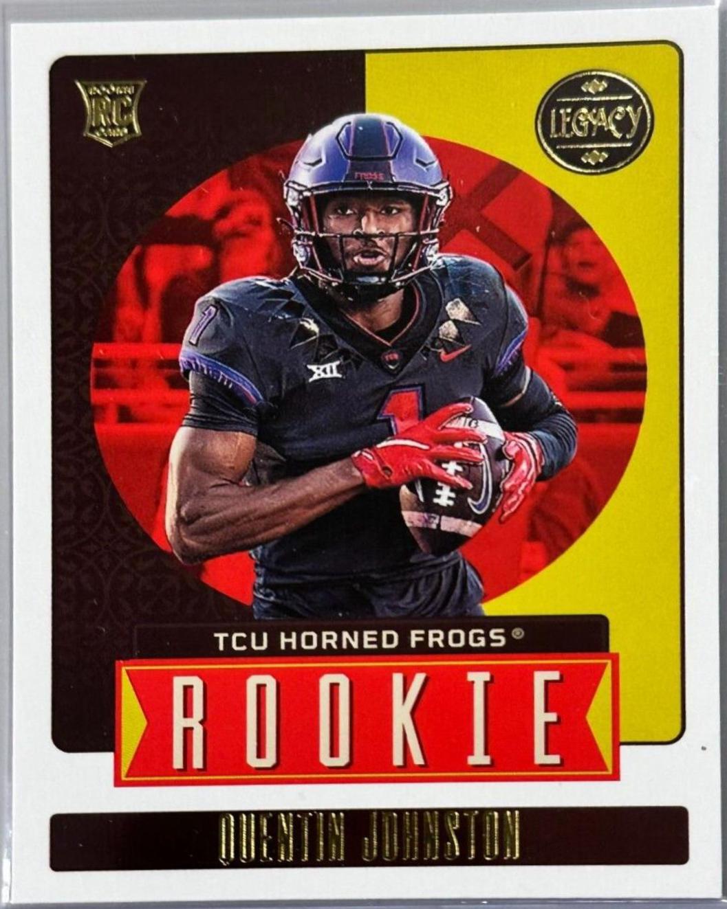 Quentin Johnston #163 Football Cards 2023 Panini Legacy